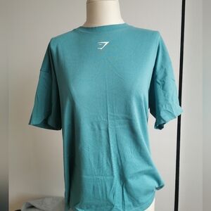 Gymshark Teal Athletic Crew Tee